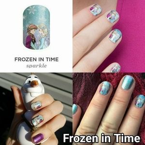 Jamberry Nail Wrap - Frozen In Time